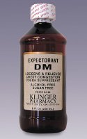 Expectorant DM A/F S/F Cough Syrup (BACKORDER)